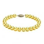 Crystal Faux Pearl Bracelet 8mm - Image 11