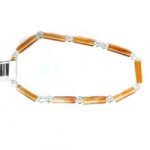 Gemstone and Crystal Stretch Bracelet