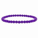 Simulated Gemstone Bead Stretch Bracelet - Image 10