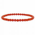 Simulated Gemstone Bead Stretch Bracelet