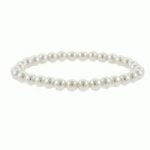 Stretch Crystal Pearl Bracelet - Image 2