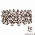Swarovski Crystal Rhinestone Stretch Bracelet-BR29 - Image 2