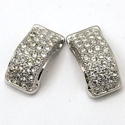 E20127-7-6.jpg Mid-Century CZ Diamond J Stud Earrings - Image 1