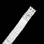 Vintage Stretch Metal Belt - Image 4