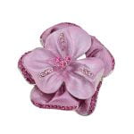 Art Nouveau Enamel Flower Brooch