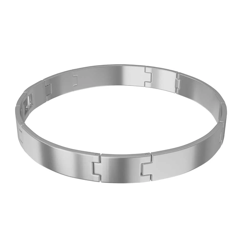 LH2526-12.jpg Stainless Steel Mens Link Bracelet-LH2526 - Image 1