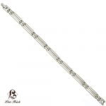 Stainless Steel Mens Link Bracelet-LH2529 - Image 2
