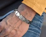 Stainless Steel Mens Link Bracelet-LH2535 - Image 3
