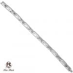 Stainless Steel Mens Link Bracelet-LH2537 - Image 2