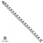 Angora Stainless Steel Men's Link Bracelet - Image 2