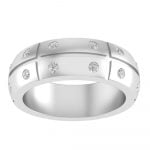 Stainless Steel CZ Diamond Ring - Image 2