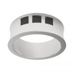Sacred Science Triple Square Stainless Steel Concave Ring - Image 2