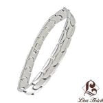 Stainless Steel Mens Link Bracelet-LH8037 - Image 2