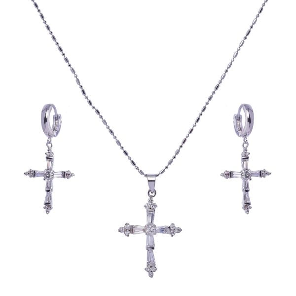 LNE0011-19.jpg Couture Cubic Zirconia Necklace Set - Image 1