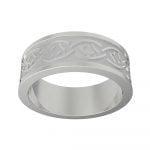 Stainless Steel Men's Celtic Ring — LR0007-5 - Image 2