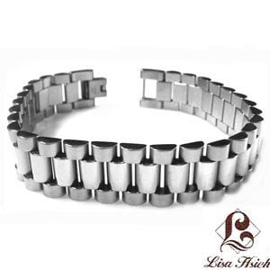LSL1926-13.jpg Stainless Steel Mens Link Bracelet-LSL1926 - Image 1