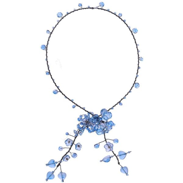 Boho-chic Hand-made Wire Choker Necklace - Image 2