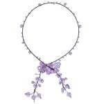 Boho-chic Hand-made Wire Choker Necklace