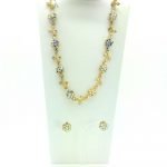 Victorian Rhinestone Choker Necklace Set