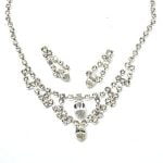 Retro Rhinestone Necklace Set - Image 2