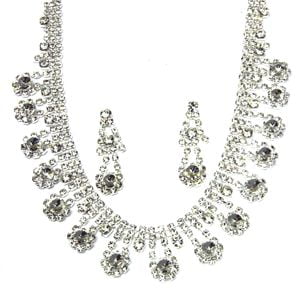 NEX5809-23.jpg Georgian Rhinestone Necklace Set - Image 1