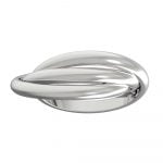 Unisex Stainless Steel 3 Piece Olympiad Puzzle Ring - Image 2