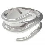 Unisex Stainless Steel Abstract Art Ring - Image 3