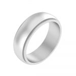 Stainless Steel Classic Men's Wedding Band