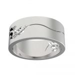 Unisex Urban Strength Cult Stainless Steel Men's Band Ring - Image 3