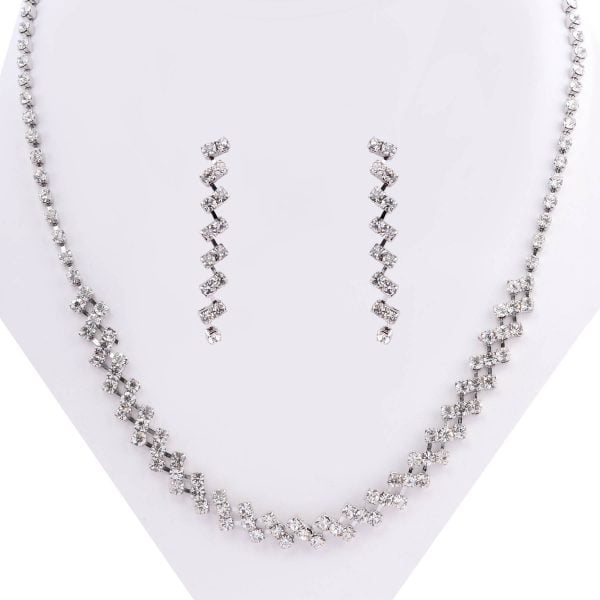 Victorian Austrian Crystal Necklace Set - Image 1