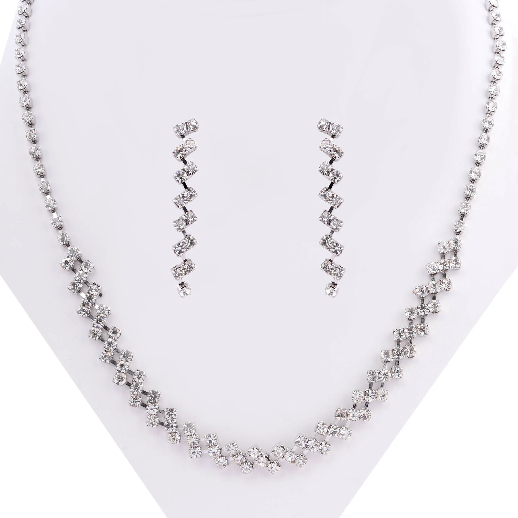 Victorian Austrian Crystal Necklace Set — XNE07-12 - Image 1