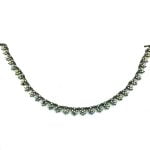Victorian Rhinestone Choker Necklace Set - Image 2